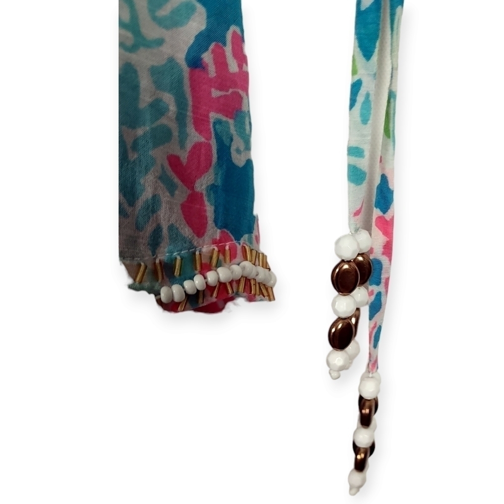 Lilly Pulitzer delisa beaded dress in let's cha-cha  size xs - Picture 2 of 9